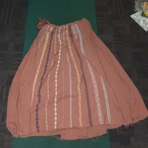Free people boho skirt